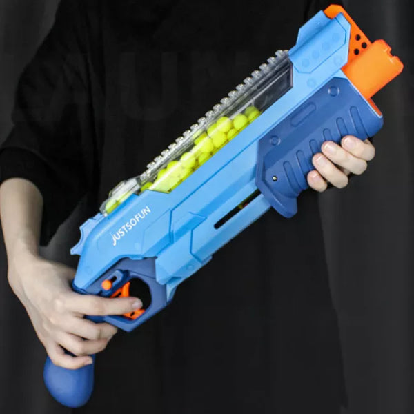K2 soft shot toy gun set-foam blaster-Biu Blaster-blue- Biu Blaster