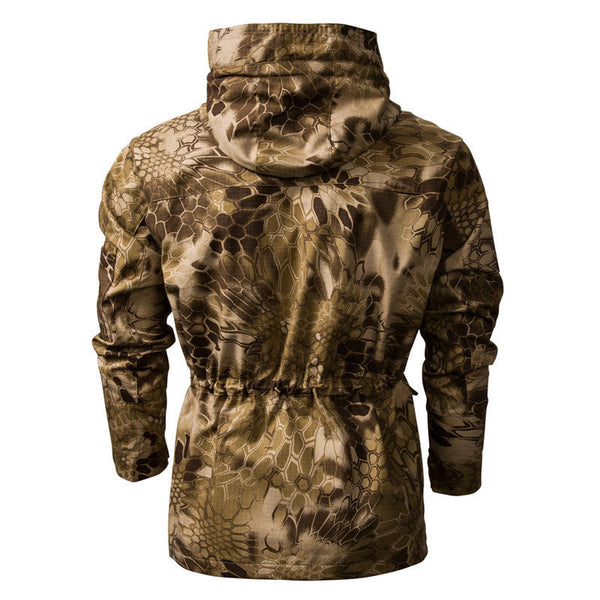 European and American Waterproof Camouflage Outdoor Blazer Multifunctional Hooded Jacket European Size Coat-clothing-Biu Blaster-Uenel