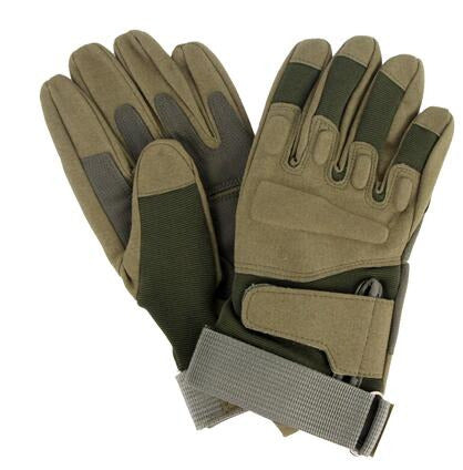 Russian army Black tactical gloves full finger touch screen outdoor protection Hunting Gloves-clothing-Biu Blaster-green-m-Uenel