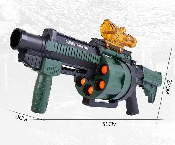 M32 Pump Action Grenade Launcher Foam Blaster-foam blaster-Biu Blaster-Biu Blaster