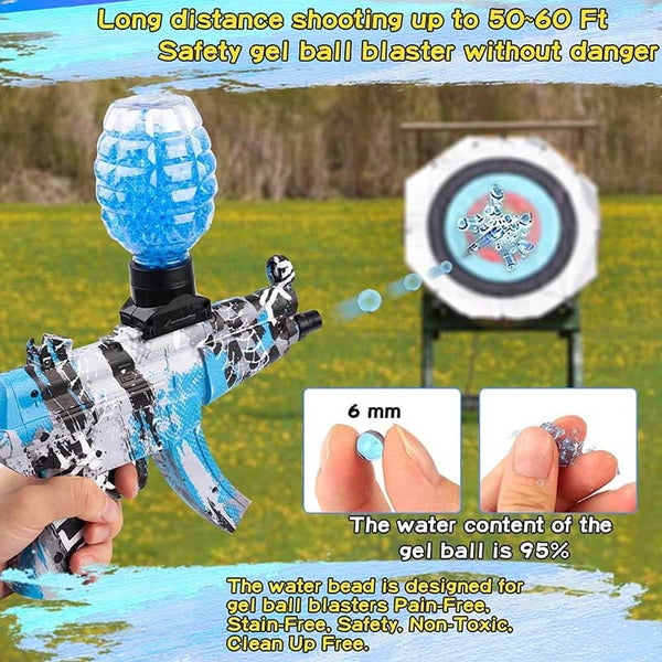 Mini MP5 Splatter Ball Electric Gel Blaster Toy Using 6-7mm Gel Balls-gel blaster-Biu Blaster-Uenel