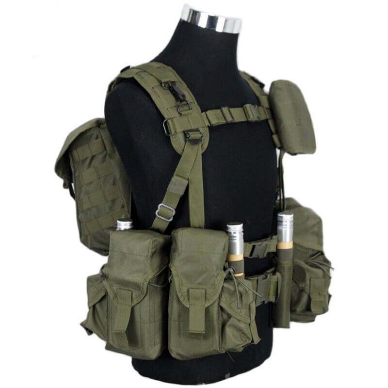 Russian Army Rig Russian Army Style Tactical AK Vest Chest Rig Replica – Biu Blaster