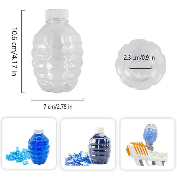 20000pcs Blue Gel Ball Harden Water Ammo Refill Bottle (US Stock)-gel balls-Biu Blaster-Biu Blaster