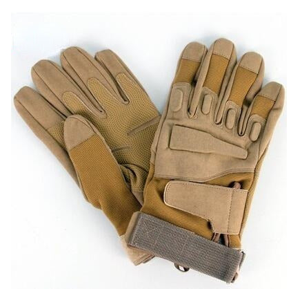 Russian army Black tactical gloves full finger touch screen outdoor protection Hunting Gloves-clothing-Biu Blaster-tan-m-Uenel